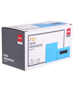 Organizer na biurko RIO niebieski Z25130 DELI