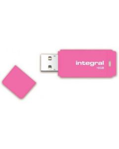 Pamięć USB INTEGRAL 16GB 2.0 NEON PINK INFD16GBNEONPK