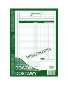 315-1 Dowód dostawy A4 Michalczyk i Prokop