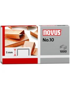 Zszywki miedziowane nr10 1000szt NOVUS 040-0207