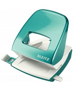 Dziurkacz 5008 LEITZ turkusowy 30 kartek duży metalowy 50081051