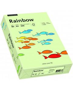 Papier ksero A4 80g RAINBOW R72 bladozielony 88042585