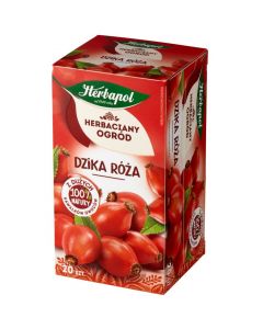 Herbata HERBAPOL owocowo-ziołowa (20 tb) Dzika Róża 70g HERBACIANY OGRÓD