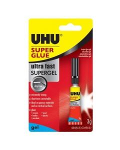 Klej UHU SUPER GLUE 3g w żelu (40360)