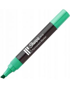 Marker permanentny W10 ścięty zielony S0192713 SHARPIE