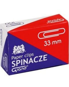 Spinacz R-33 mm GRAND 10op x 100sztuk 110-1382