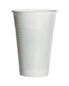 Kubek plastikowy biały 200ml (100szt) śr.70,3mm