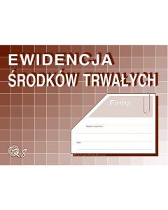 K-8 Ewidencja środków trwałych A5 Michalczyk i Prokop