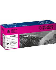 Toner BLACK POINT (LCBPH1600M) purpurowy 2000str zamiennik HP (124A/Q6003A)