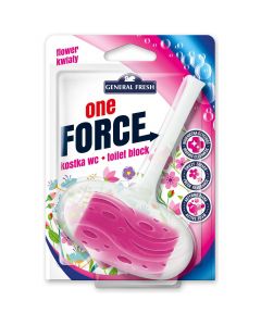 Kostka do WC zawieszka 40g kwiat GENERAL FRESH Force One