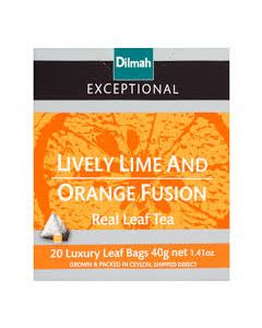 Herbata DILMAH PIRAMID LIVELY LIME&ORANGE 20t*2g FUSION