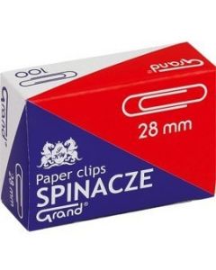 Spinacz R-28 mm GRAND 10op x 100sztuk 110-1381