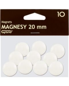 Magnesy 20mm GRAND białe (10szt.) 130-1689 GRAND