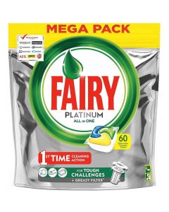 Kapsułki do zmywarki FAIRY PLATINUM LEMON (60szt)