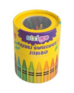 Kredki świecowe JUMBO 36szt STRIGO SSC026