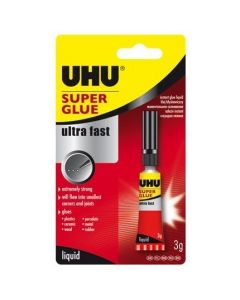 Klej UHU SUPER GLUE JUMBO 3g (36320)