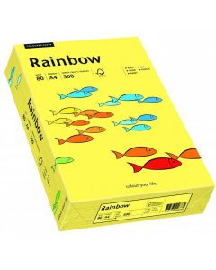 Papier ksero kolorowy A4 80g RAINBOW żółty R16 88042343