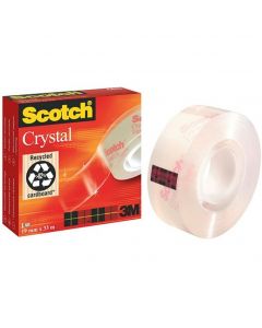 Taśma 19x33m przezroczysta 3M SCOTCH CLEAR-600 pudełko 70005241693