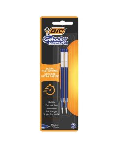 Wkład GEL QUICKDRY niebieski blister (2) 967378 BIC