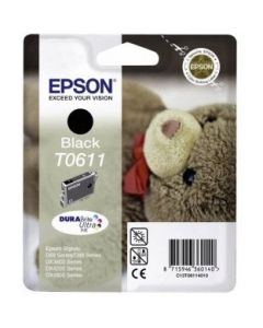 Tusz EPSON (T0611/C13T06114010) czarny 8ml Stylus D68/D88