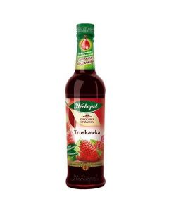 Syrop HERBAPOL Owocowa Spiżarnia truskawka 420ml