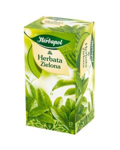 Herbata HERBAPOL zielona (20 torebek*2g)