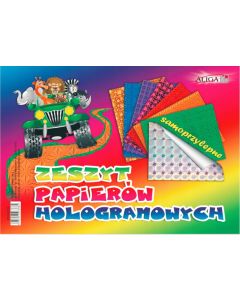 Zeszyt papierów holograficznych samoprzylepny B5 ZPHS-6388 ALIGA