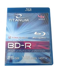 Płyta BD-R 25GB TITANUM Blu-Ray 4x box BDR0009