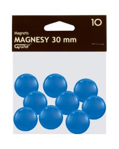 Magnesy 30mm niebieskie (10szt.) 130-1696 GRAND