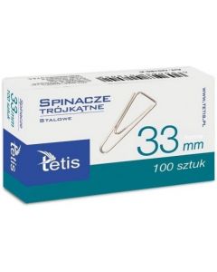 Spinacz trojkątny 33mm (100szt. GS180-C TETIS