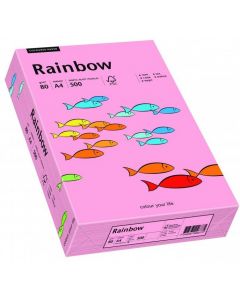 Papier ksero A4 80g RAINBOW R55 różowy 88042541