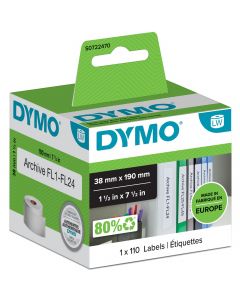 Etykieta DYMO na mały segregator 38*190 99018 S0722470