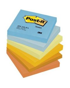 Blocz.76x76 p.ENERGETY.654TFEN 6 szt.POST-IT 3M FT510283540