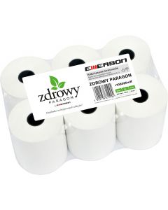 Rolki termiczne 80mmx80m (6szt) EMERSON rt08080wkff zdrowy paragon