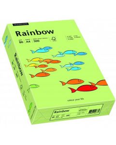 Papier ksero A4 80g RAINBOW R74 jasnozielony 88042607