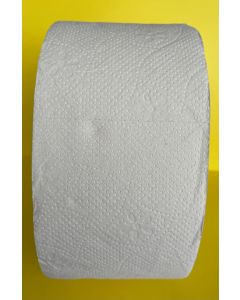 Papier toaletowy JUMBO 120m(12szt) biały 20x9,1cm 65% białości 2 warstwy 270065 PUFFO