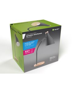 Lampka biurkowa TRACER Scandi szara TRAOSW47236