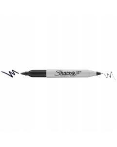 Marker SHARPIE Twin Tip 52011 czarny S0811100