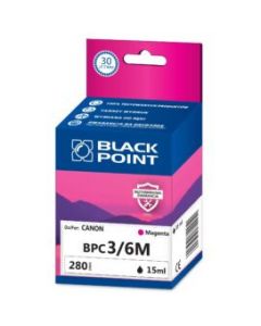 Tusz BLACK POINT (BPC3/6M) purpurowy 15ml zamiennik CANON (BCI-3M/BCI-6M) BJC3000/6000/i550