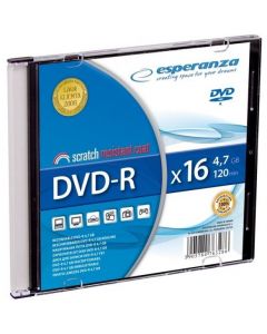 Płyta DVD-R 4,7GB ESPERANZA 16x slim 11113