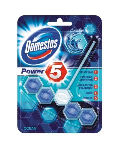 Zawieszka do toalety KOSTKA DOMESTOS POWER5 55g OCEAN