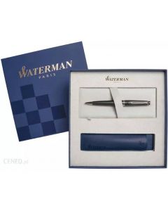 Komplet EXPERT długopis czarny mat CT +etui WATERMAN 1913279