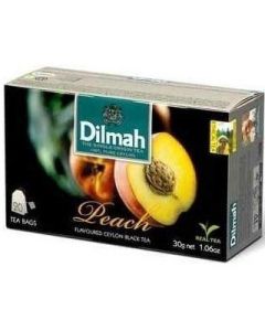 Herbata DILMAH (20 torebek) czarna z aromatem Brzoskwinia