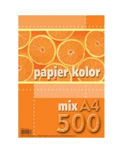 Papier ksero A4 80g KRESKA 500ark mix