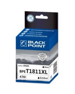 Tusz BLACK POINT (BPET1811XL) czarny 490str zamiennik EPSON (18XL/C13T18114010)