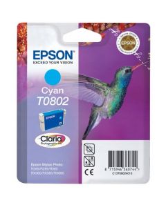 Tusz EPSON (T0802/C13T08024010) niebieski 250str Stylus Photo R265/360