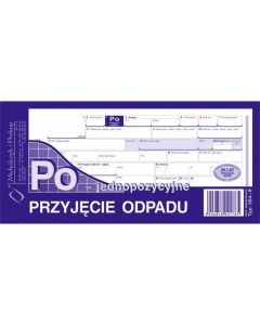 384-8 Przyjęcie odpadu jednopozycyjne Michalczyk i Prokop