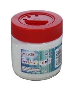 Brokat biały perłowy MT-0216 56g. ALIGA