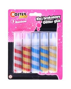 Klej brokatowy 20ml a'5 RAINBOW NOSTER