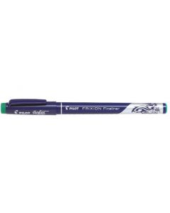 Cienkopis FRIXION FINELINER zielony PILOT PISW-FF-G